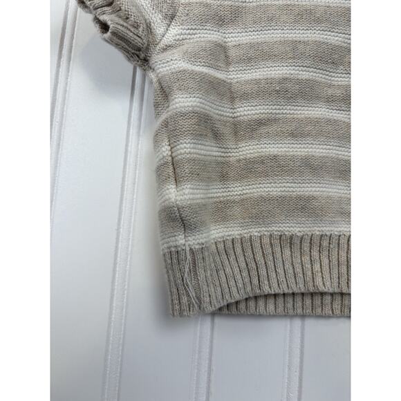 Stitch & Bean Baby Boy 2 Piece Beige Striped Knit Short Set Size 3-6 Months #162 - Picture 9 of 16